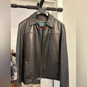 ColeHaan lambskin Leather Jacket